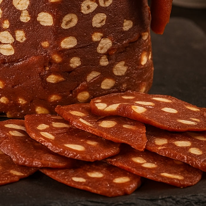 Aprikožu doners ar valriekstiem un lazdu riekstiem 