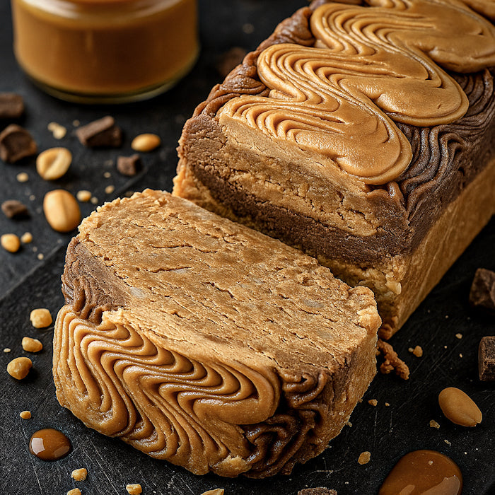 Riekstu-karameļu rulete ar iebiezināto krēmu