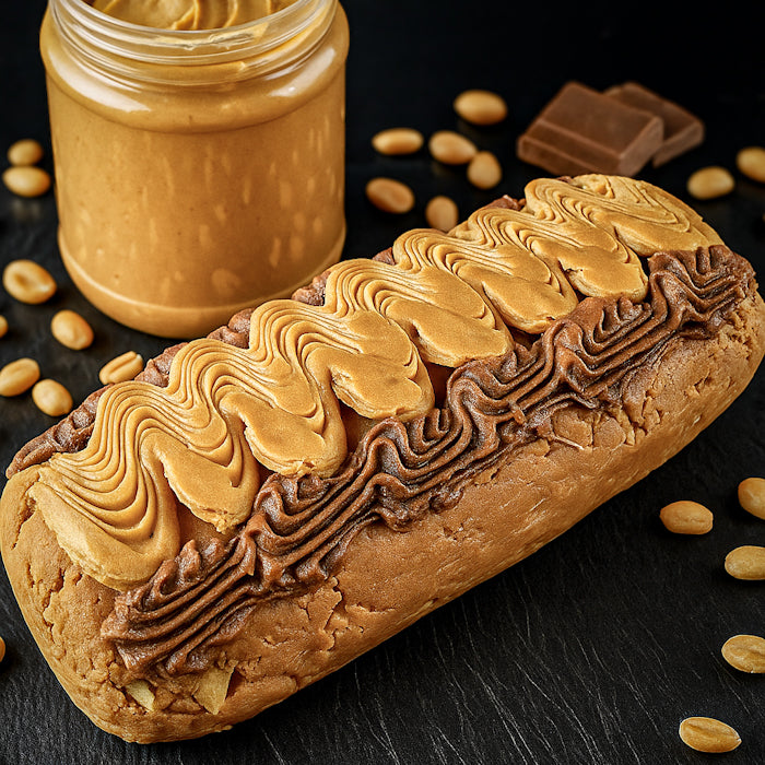 Riekstu-karameļu rulete ar iebiezināto krēmu