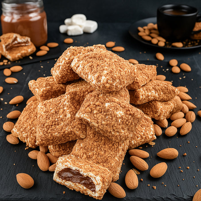 Lukuma spilventiņš ar mandelēm un "nutellu"