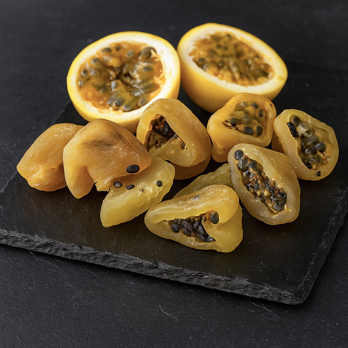 Vjetnamas dzeltenā marakuja ar cukuru