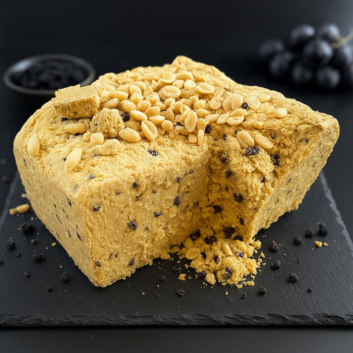 Halva - zemesriekstu ar rozīnēm